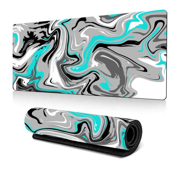Large Abstract Mouse Pad Gamer Office Computer Desk Mat, Size: 400x900x2mm(Abstract Fluid 15)