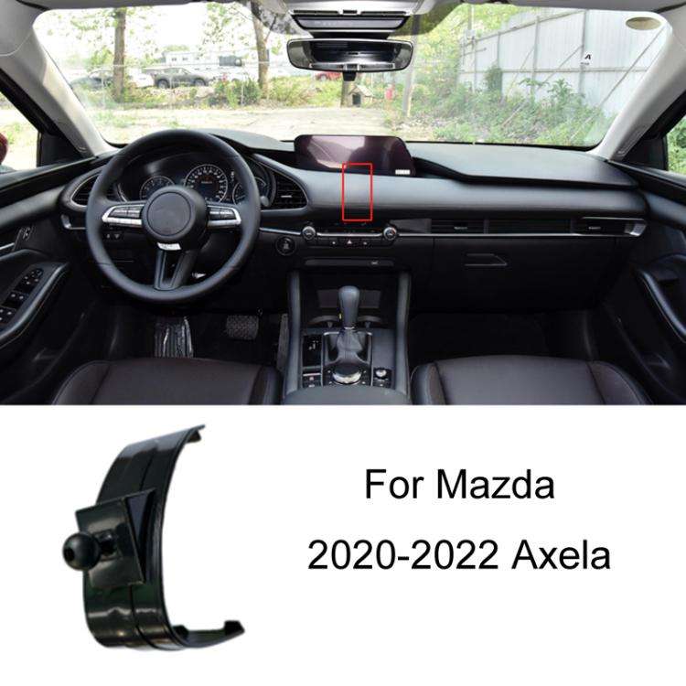 For Mazda Left Driving Car-Mounted Special Mobile Phone Navigation Bracket Base, Model: 20-22 Axela