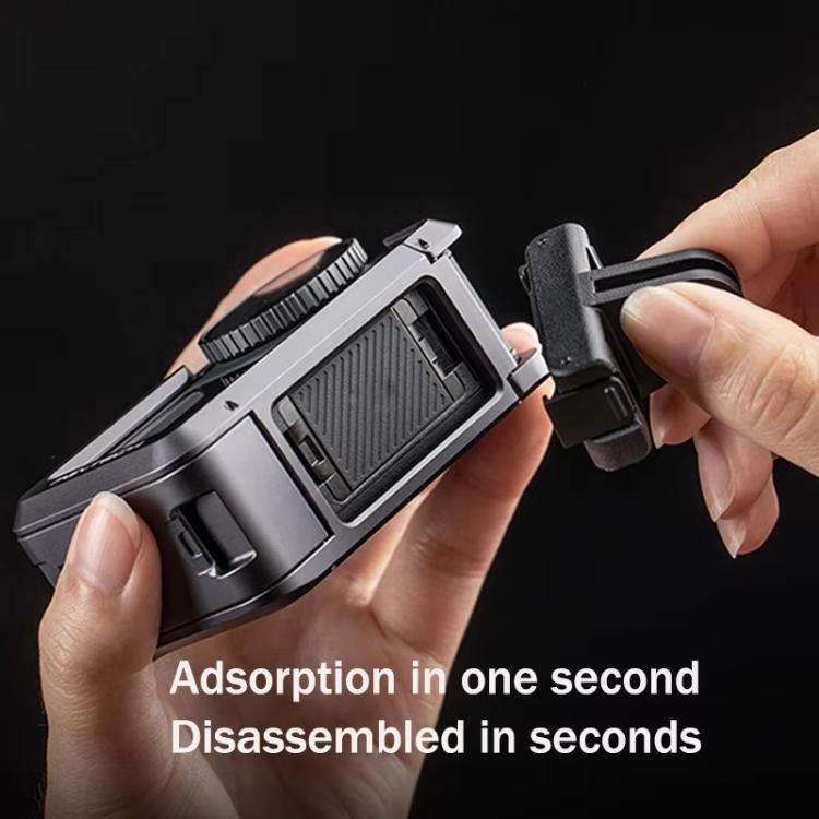 For DJI OSMO Action 5 Pro PGYTECH P-42C-010 Metal Rabbit Cage Aluminum Alloy Expanded Protective ...