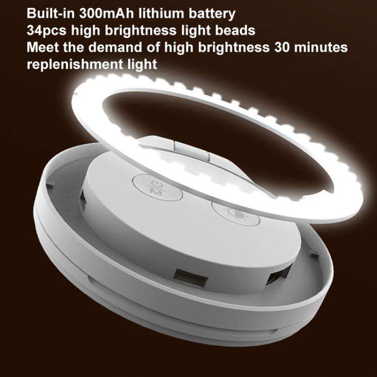PGYTECH P-PG-012 Cell Phone Magnetic Fill Light MagSafe Live Photo Shooting Photography Lights(Gray)
