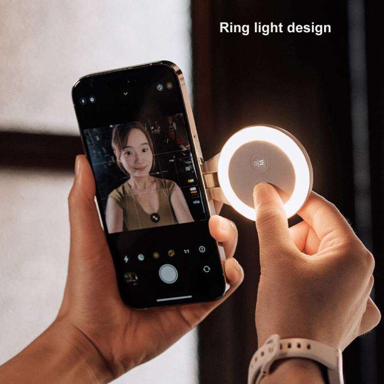 PGYTECH P-PG-012 Cell Phone Magnetic Fill Light MagSafe Live Photo Shooting Photography Lights(Bl...