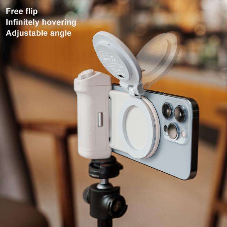 PGYTECH P-PG-012 Cell Phone Magnetic Fill Light MagSafe Live Photo Shooting Photography Lights(Bl...