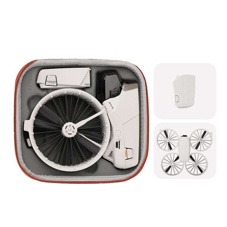 For DJI Flip Sunnylife FP-B957 Storage Bag Mini Vlog Aerial Camera Protective Case(Black)