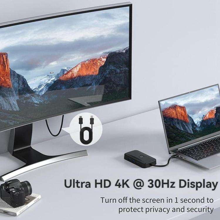 5-In-1 Wireless Casting Dock PD100W Fast Charger USB-C Docking Station(PD 100W+USB3.0 x 3), Cable...