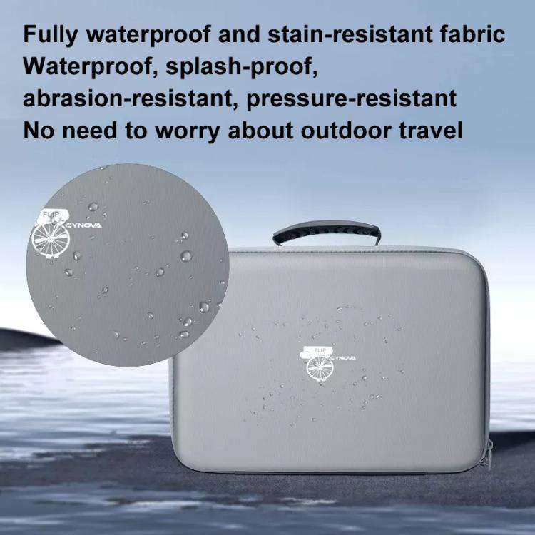 For DJI Flip CYNOVA FL-SNB-CY Drone Storage Bag Portable Handheld Bag, Style: RC2 Screen Control ...