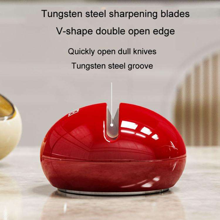 Suction Cup Knife Sharpener Kitchen Household Mini Sharpening Tool Tungsten Steel Quick Sharpenin...