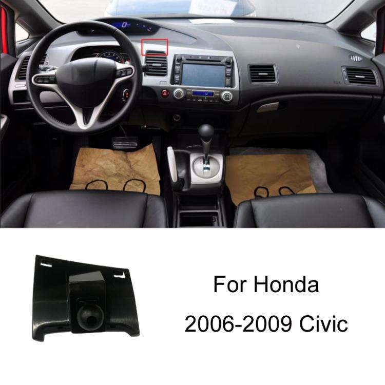For Honda Left-hand Drive Car-Mounted Mobile Phone Navigation Holder Base, Model: 06-09 Civic
