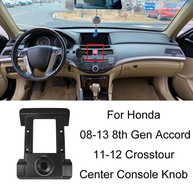 For Honda Left-hand Drive Car-Mounted Mobile Phone Navigation Holder Base, Model: 08-13 8th Gener...