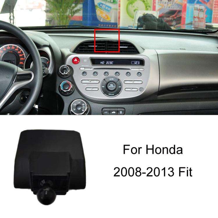 For Honda Left-hand Drive Car-Mounted Mobile Phone Navigation Holder Base, Model: 08-13 Fit