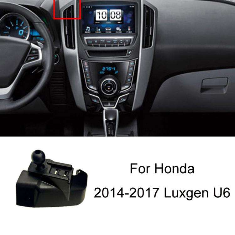 For Honda Left-hand Drive Car-Mounted Mobile Phone Navigation Holder Base, Model: 14-17 Luxgen U6
