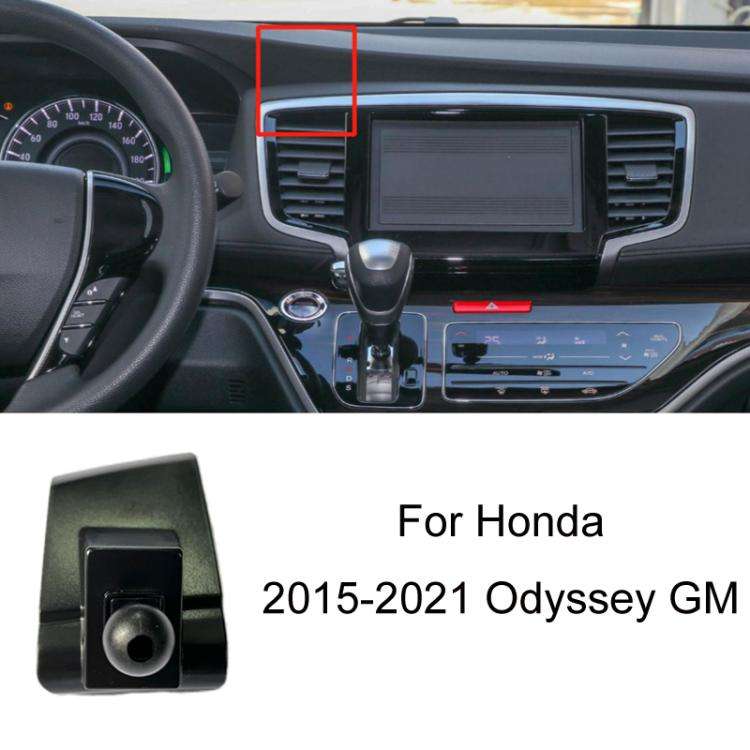 For Honda Left-hand Drive Car-Mounted Mobile Phone Navigation Holder Base, Model: 15-21 Odyssey GM