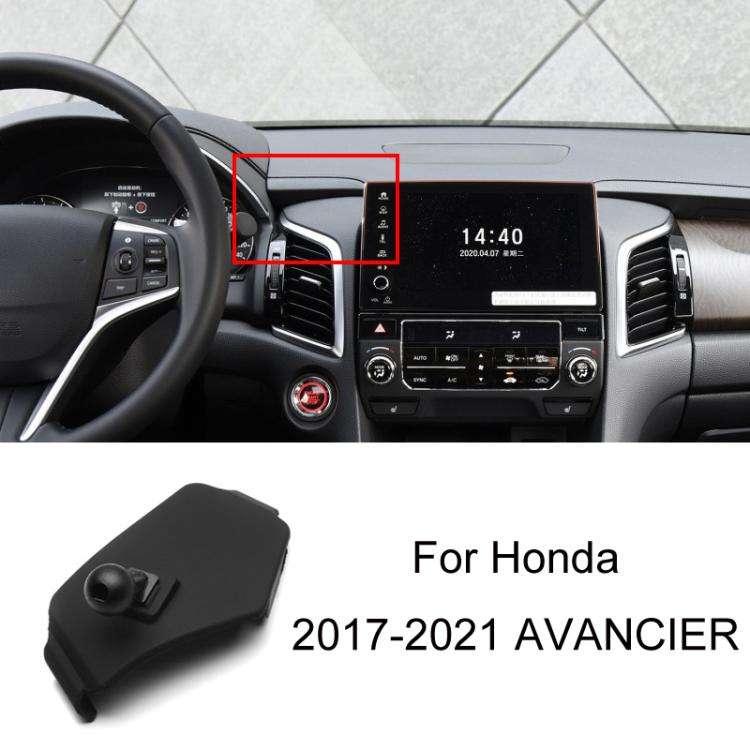 For Honda Left-hand Drive Car-Mounted Mobile Phone Navigation Holder Base, Model: 17-21 AVANCIER