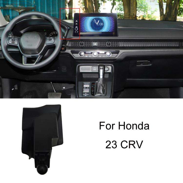 For Honda Left-hand Drive Car-Mounted Mobile Phone Navigation Holder Base, Model: 23 CRV