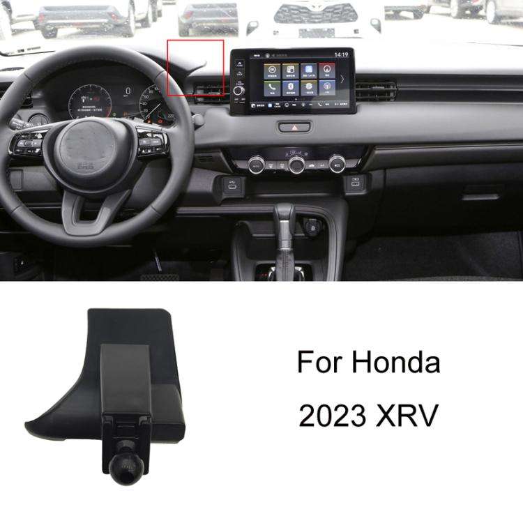 For Honda Left-hand Drive Car-Mounted Mobile Phone Navigation Holder Base, Model: 23 XRV