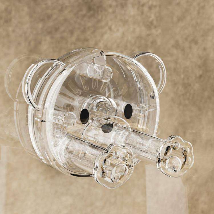 Suction Cup Plug Hook Hole-free Power Cord Wall Fixer Data Cable Storage Organizer(Transparent)