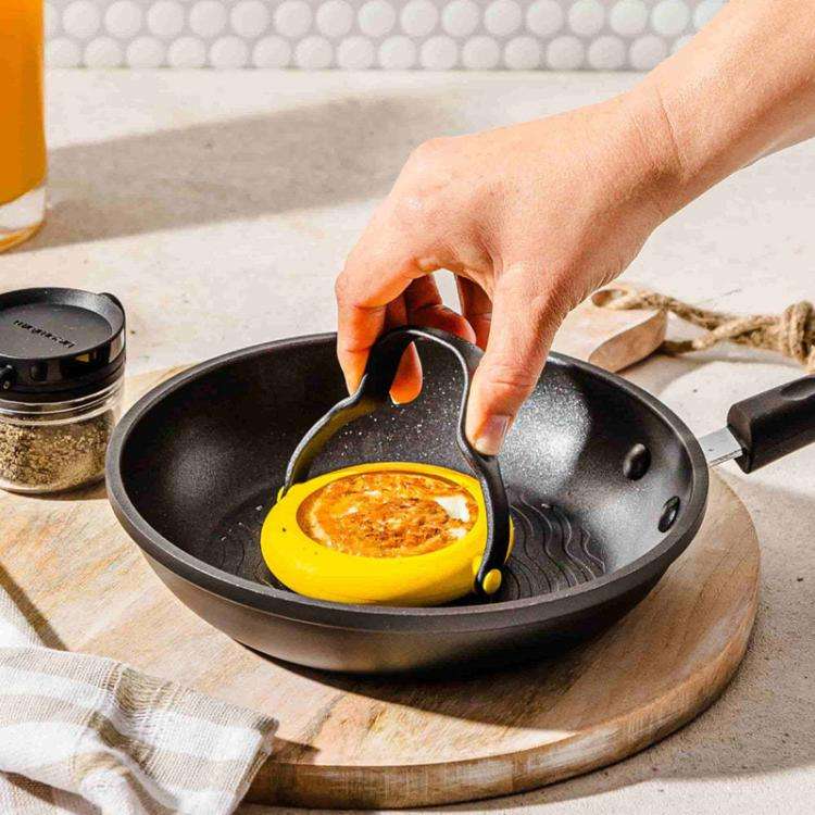 Kitchen Silicone Omelette Mould Household Cake Baking Tools(Round)