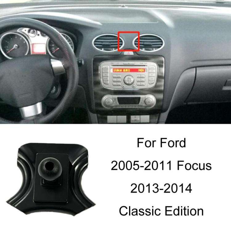 For Ford Left Driving Car Special Mobile Phone Navigation Bracket Base, Model: 05-11 Focus