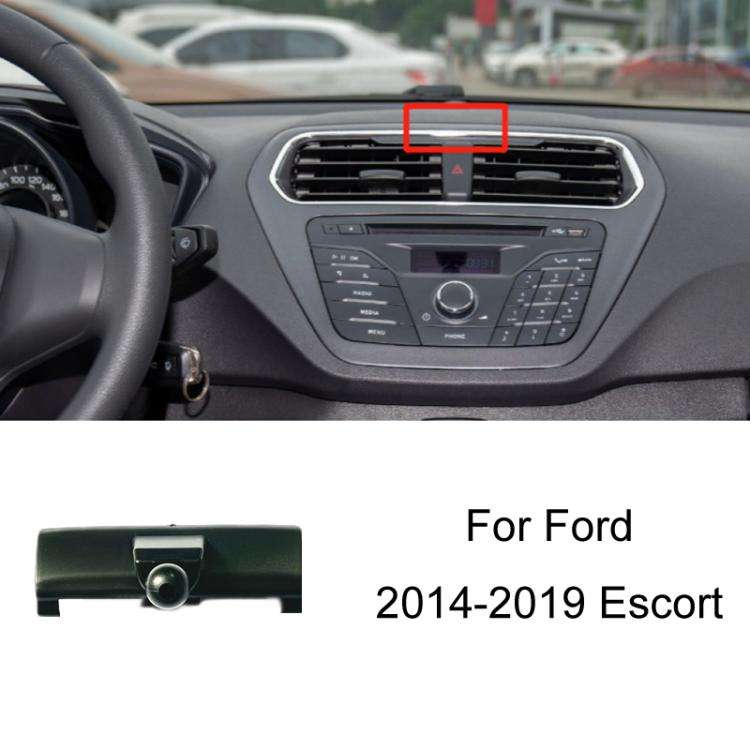For Ford Left Driving Car Special Mobile Phone Navigation Bracket Base, Model: 14-19 Escort