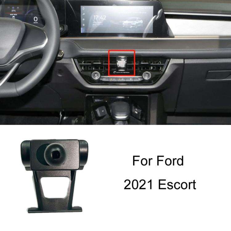 For Ford Left Driving Car Special Mobile Phone Navigation Bracket Base, Model: 21 Escort