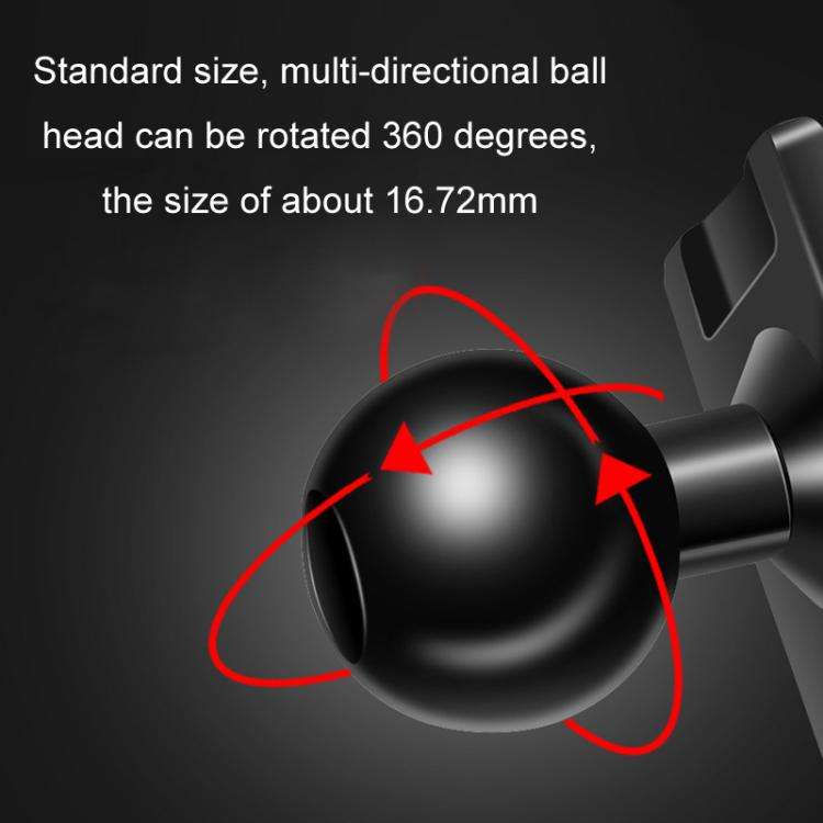 For Ford Left Driving Car Special Mobile Phone Navigation Bracket Base, Model: 21 Equator
