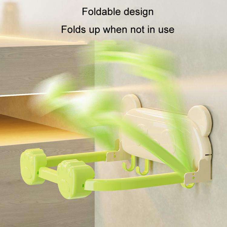 Suction Cup Basin Rack Bathroom No-Punch Foldable Multifunction Hook Organizer Wall Shelf(Creamy ...