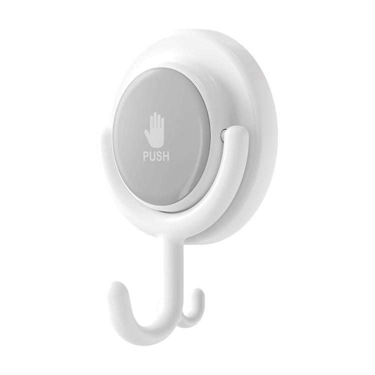 Suction Cup Hook No Hole Bathroom Strong Load-bearing Swivel Wall Behind Door No Trace Sticky Wal...