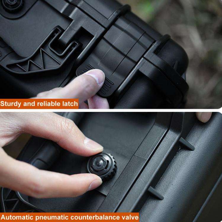 For DJI Flip CYNOVA FL-AQX-CY IP67 Waterproof Pressure And Shock Resistant Safety Case(Black)