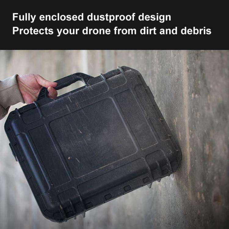 For DJI Flip CYNOVA FL-AQX-CY IP67 Waterproof Pressure And Shock Resistant Safety Case(Black)
