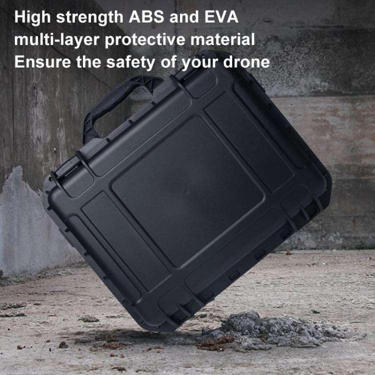 For DJI Flip CYNOVA FL-AQX-CY IP67 Waterproof Pressure And Shock Resistant Safety Case(Black)