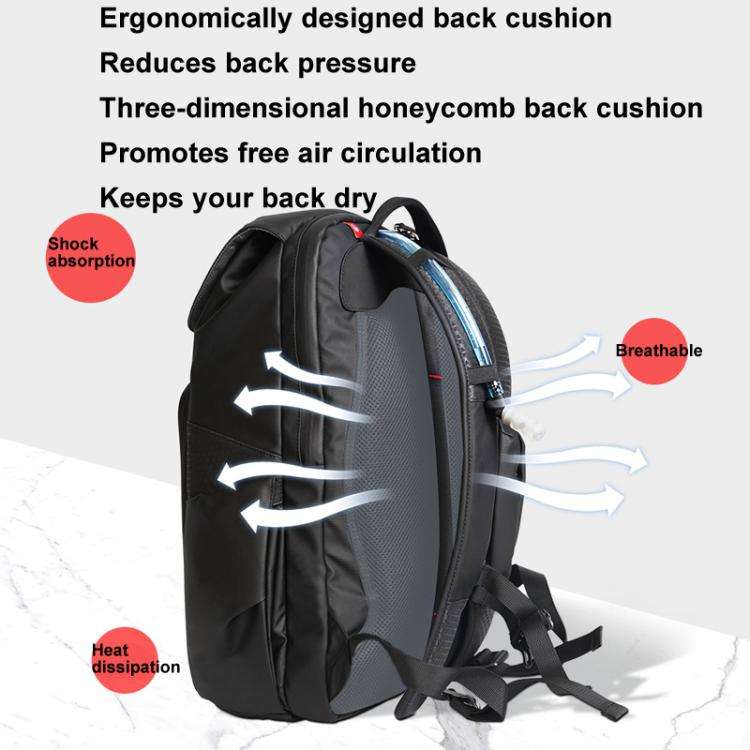 For DJI Flip CYNOVA C-MA-DB-003 Drone Shock And Stress Reduction Duffel Bag(Black)