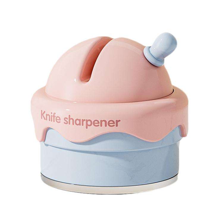 Suction Cup Knife Sharpener Home Kitchen Sharpening Knife Scissors Tool Quick Sharpener(Iceberry ...