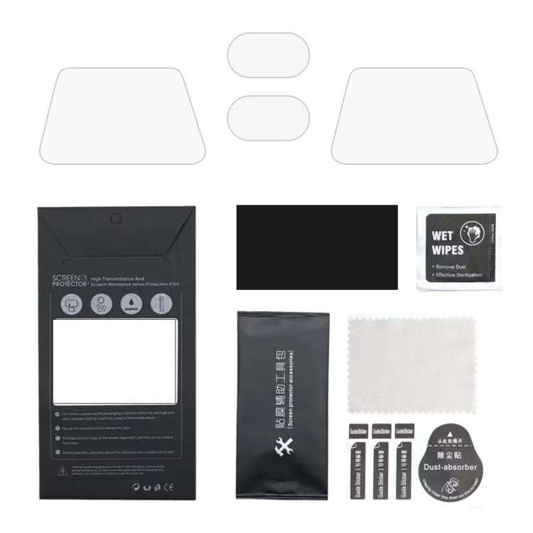 For DJI Flip CQT 4 In 1 Drone Nano Lens Radar Scratch Resistant HD Full Wrap Protective Film
