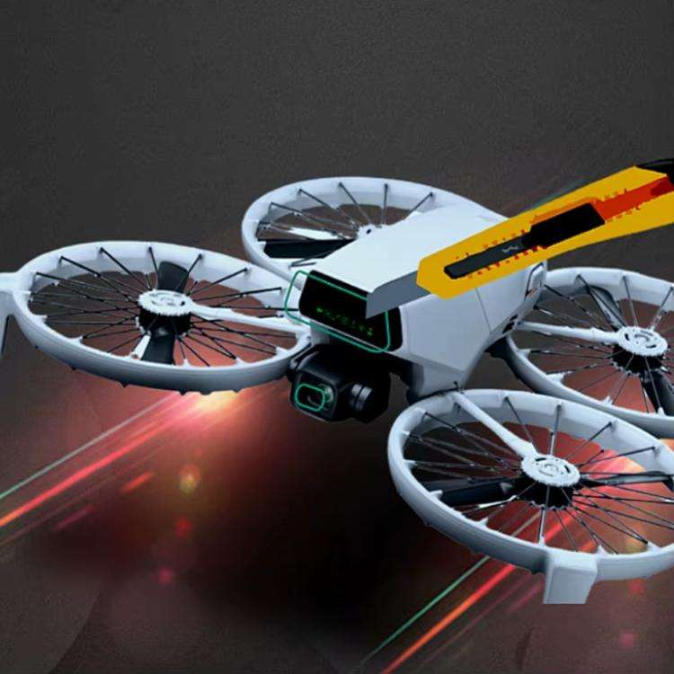 For DJI Flip CQT 4 In 1 Drone Nano Lens Radar Scratch Resistant HD Full Wrap Protective Film