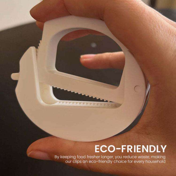 Household Food Moisture Resistant Storage And Sealing Safety Clip(White)