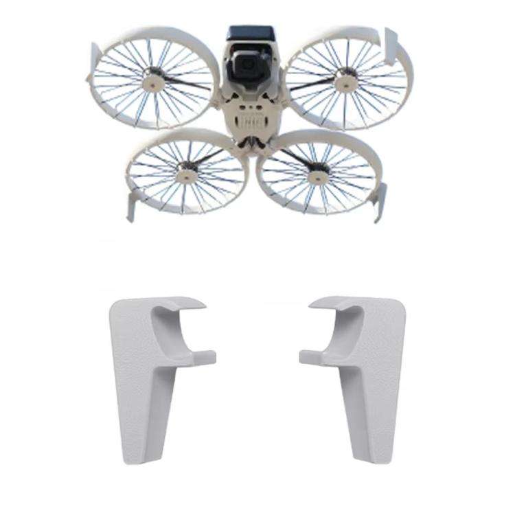 1pair For DJI Flip Drone Landing Gear Height Enhancement Rear Stand Gimbal Protector Bracket Acce...