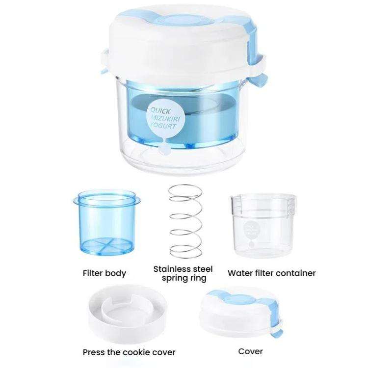 Yogurt Filter Homemade Greek Cheese Strainer Whey Cold Drain Separator Strainer Drainer Container...