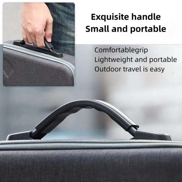 For DJI Flip Sunnylife FP-B959 Organizer Bag Smooth Flying Kit Crossbody Bag(Gray)