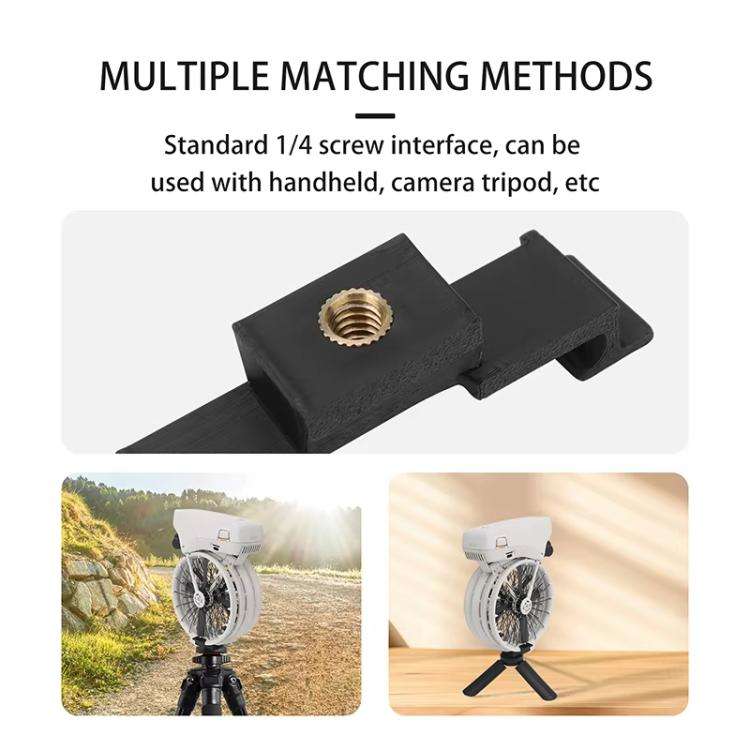 For DJI Flip CQT Drone Adapter Expansion Bracket 1/4 Connector to Tripod Fixed Shooting Accessori...