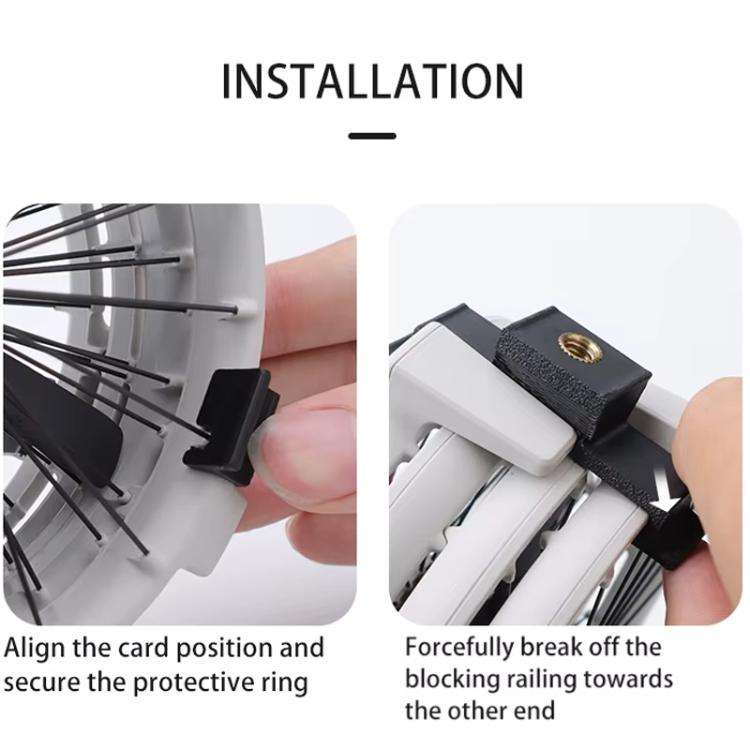 For DJI Flip CQT Drone Adapter Expansion Bracket 1/4 Connector to Tripod Fixed Shooting Accessori...