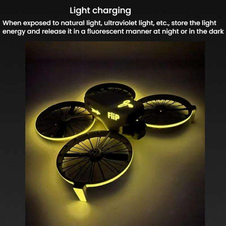 For DJI Flip CQT Drone Light Up Stickers Cool Fuselage Luminous Stickers(Green)