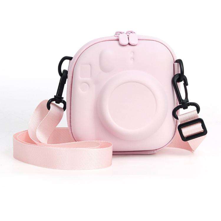 For FUJIFILM Instax Mini7+/8/9/11/12/40 Universal Hard Case Bag EVA Storage Bag(Pink)