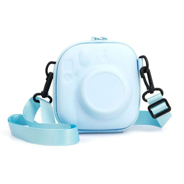For FUJIFILM Instax Mini7+/8/9/11/12/40 Universal Hard Case Bag EVA Storage Bag(Blue)