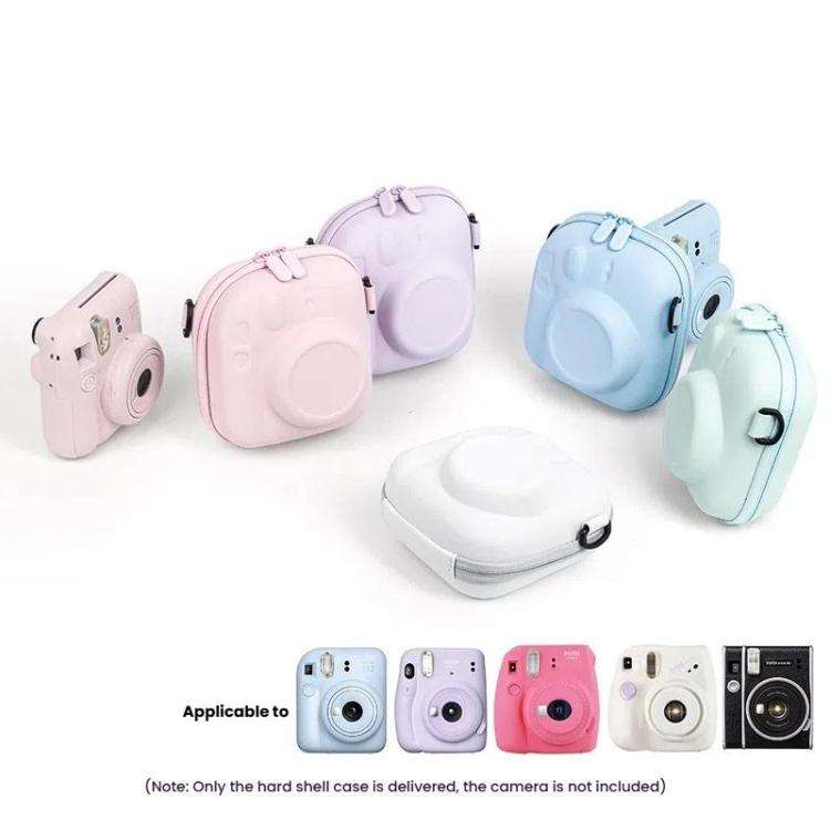 For FUJIFILM Instax Mini7+/8/9/11/12/40 Universal Hard Case Bag EVA Storage Bag(Pink)