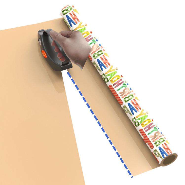 NBJ1 Roll Wrapping Paper Cutter with Handle Paper Cutter(Green)