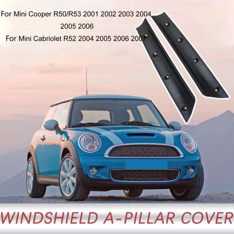 1pair For BMW Mini COOPER Front Windshield Trim Modification Accessories()