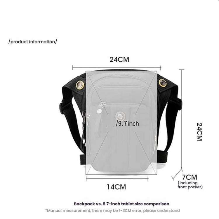 WEPOEWR Commuting Chest Bag Outdoor Cycling Leggings Pouch Portable Waist Messenger Shoulder Bag(...