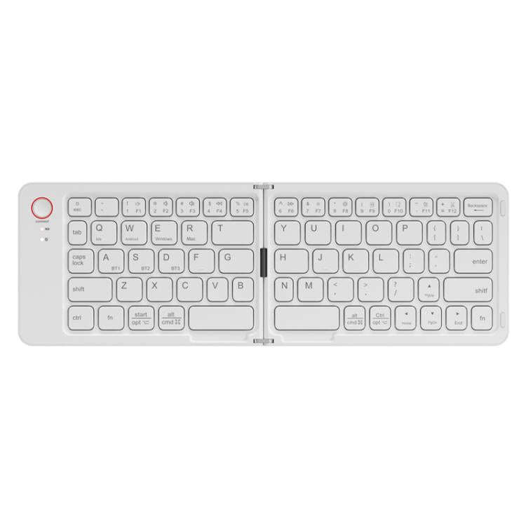B023 Two Folding Portable Mini Wireless Bluetooth Keyboard Cell Phone Laptop Notebook Office Keyb...