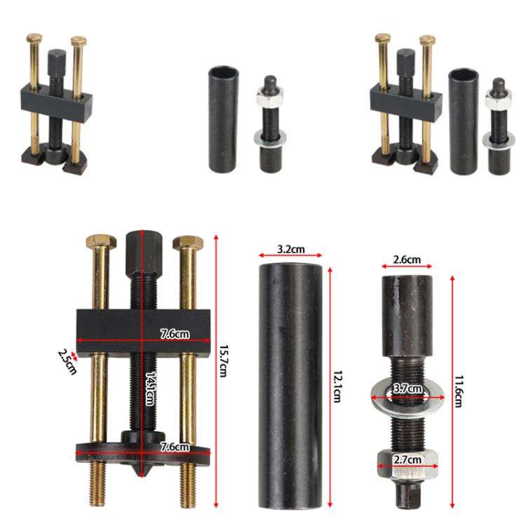 For Harley Big Twin 1409KMT Transmission Spindle Inner Bearing Tool, Specifications: Complete Set