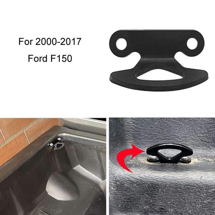 Carriage Anchor Hook Rope Buckle For 2000-2017 Ford F150(Black)