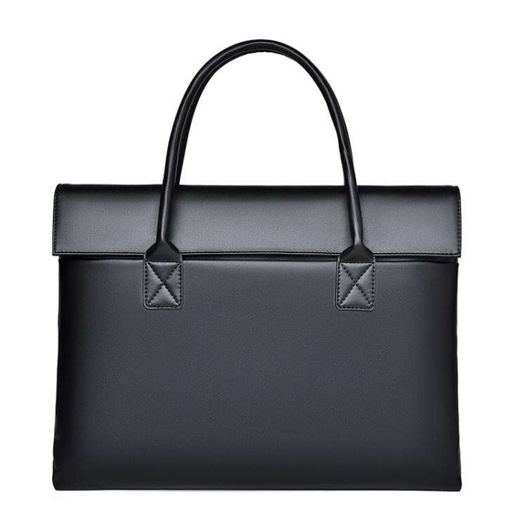 14 inch Laptop Bag Lightweight Laptop Bag Business Simple Handheld Briefcase(Black)